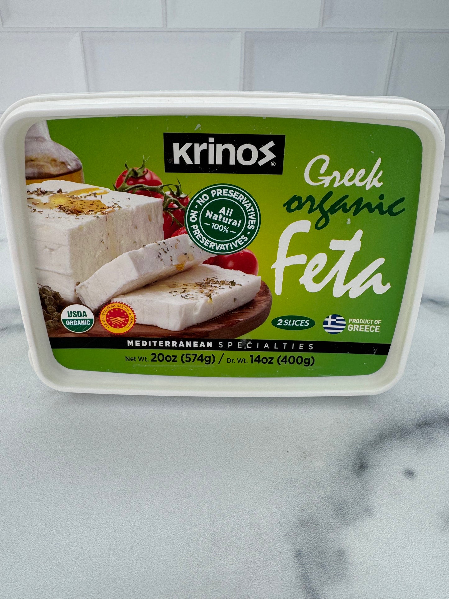 Krinos Greek Organic Feta