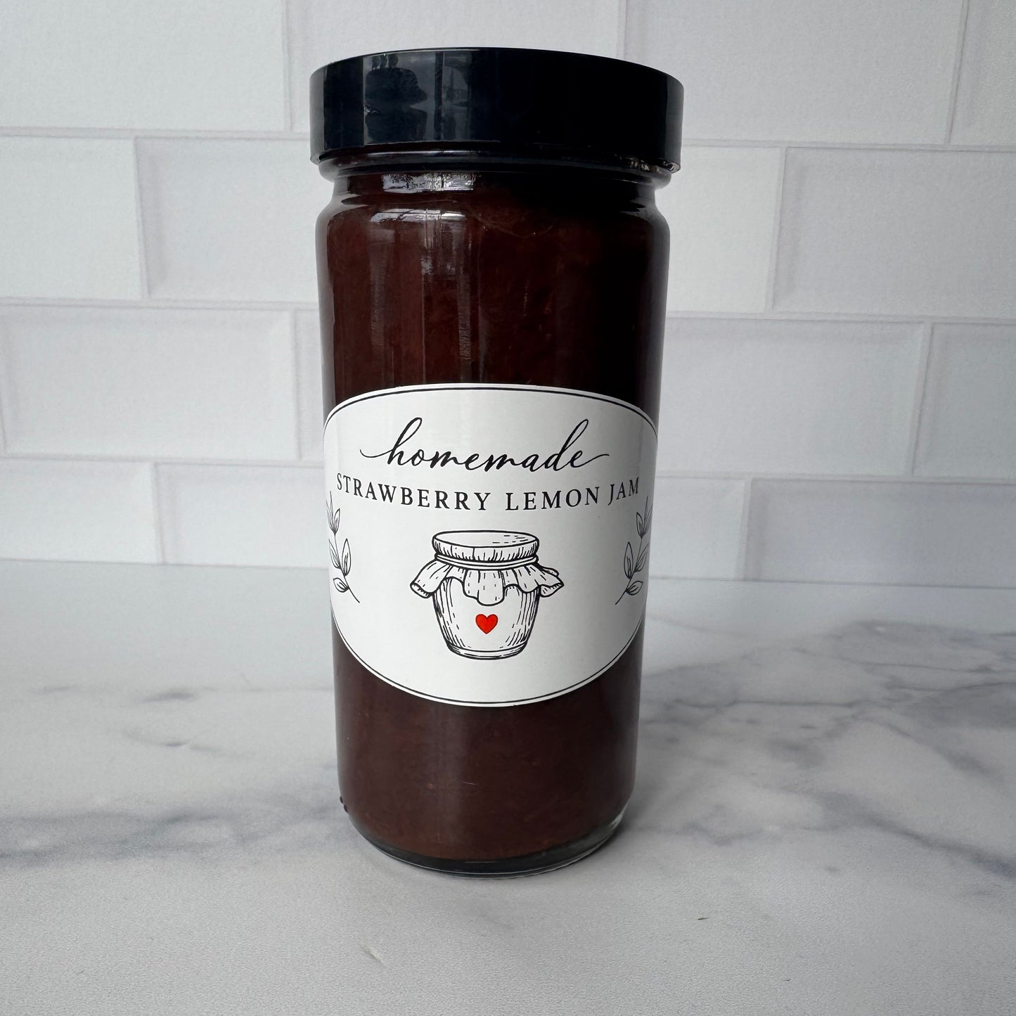 Strawberry Lemon Homemade Jam