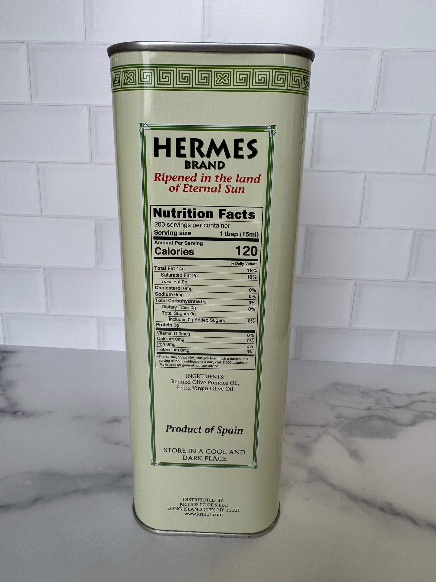 Hermes Olive Pomace Oil