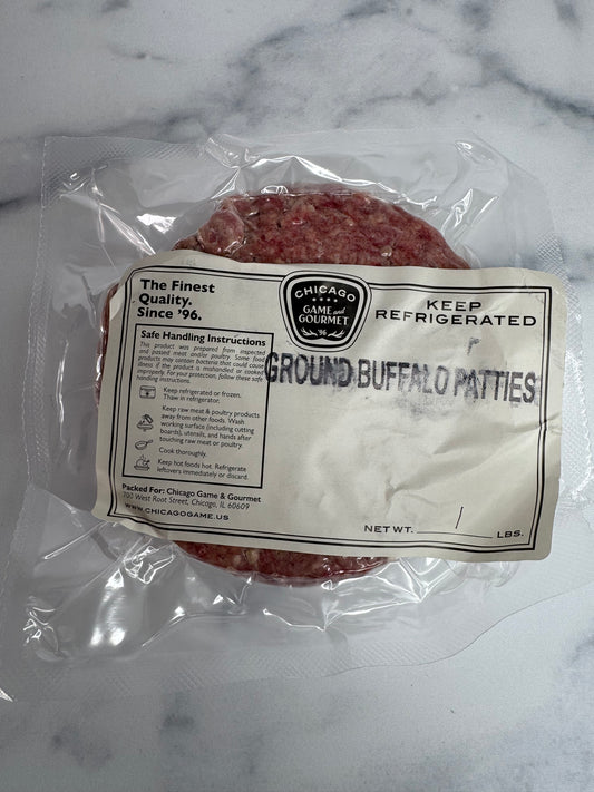 Ground Buffalo Patties