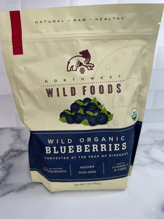 Wild Organic Blueberries Frozen
